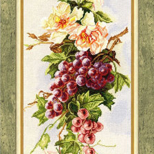 Схема вышивки «Виноград. Дары осени.»