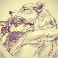 Схема вышивки «Пара»