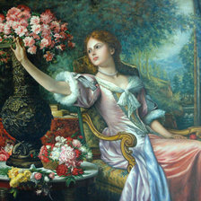 Схема вышивки «ЗОЛОТОЙ ВЕК -ИСТОРИЯ ОДНОЙ ЖЕНЩИНЫ»