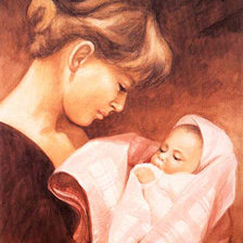 Схема вышивки «мама»