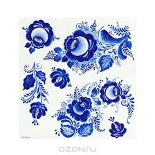 Схема вышивки «Гжель»