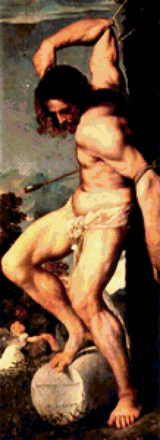 ТИЦИАН -ВЕЧЕЛЛИО - от известных художников, мужщина, мучение - предпросмотр