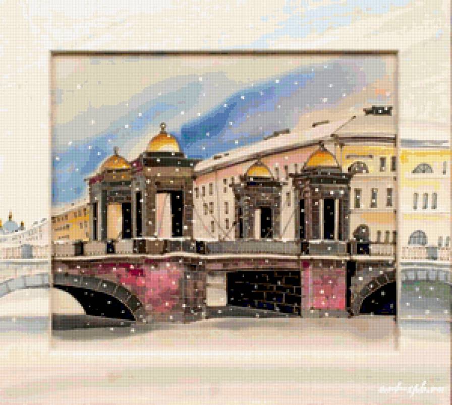 Петербург - батик алисы майской - предпросмотр