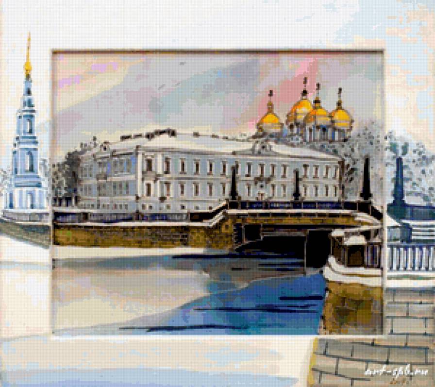 Петербург - батик алисы майской - предпросмотр