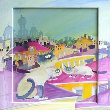 Схема вышивки «Петербург»