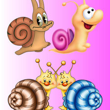 Схема вышивки «Улитки»