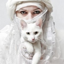 Схема вышивки «Взгляд»