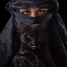 Схема вышивки «Взгляд 2»