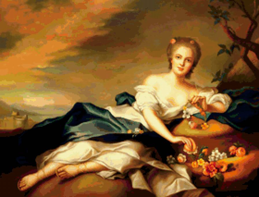 ЗОЛОТОЙ ВЕК -ИСТОРИЯ ОДНОЙ ЖЕНЩИНЫ - венок, от известных художников, сад, цветы, отдых, женщина - предпросмотр