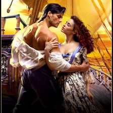 Схема вышивки «встреча»