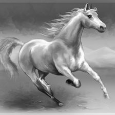 Схема вышивки «скакун»