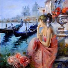 Схема вышивки «акварель»