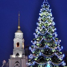 Схема вышивки «Рождество»