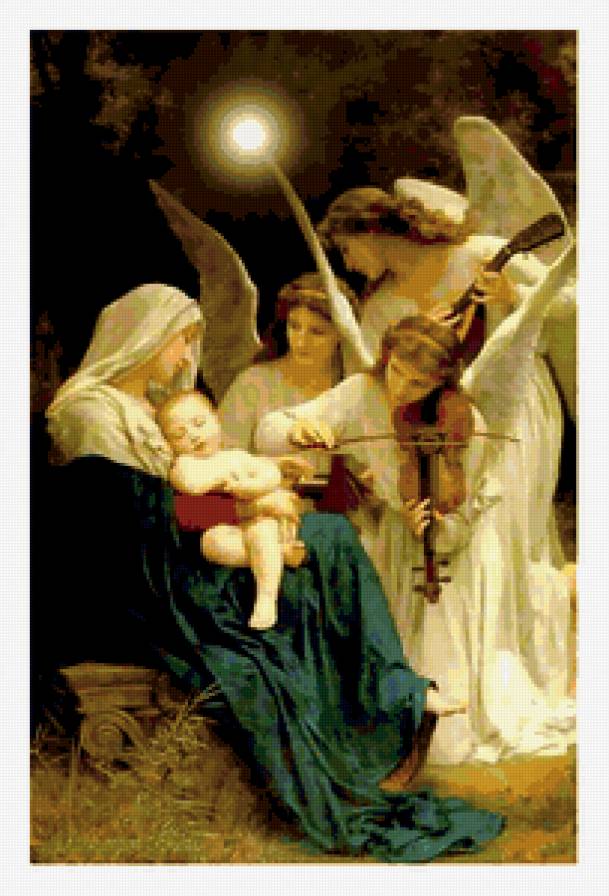 рай - ангелы, религия, люди - предпросмотр