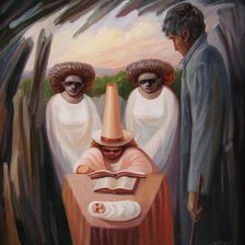 Схема вышивки «ДИПТИХ   "Две мелодии"»