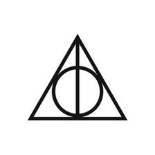 Схема вышивки «дары смерти»