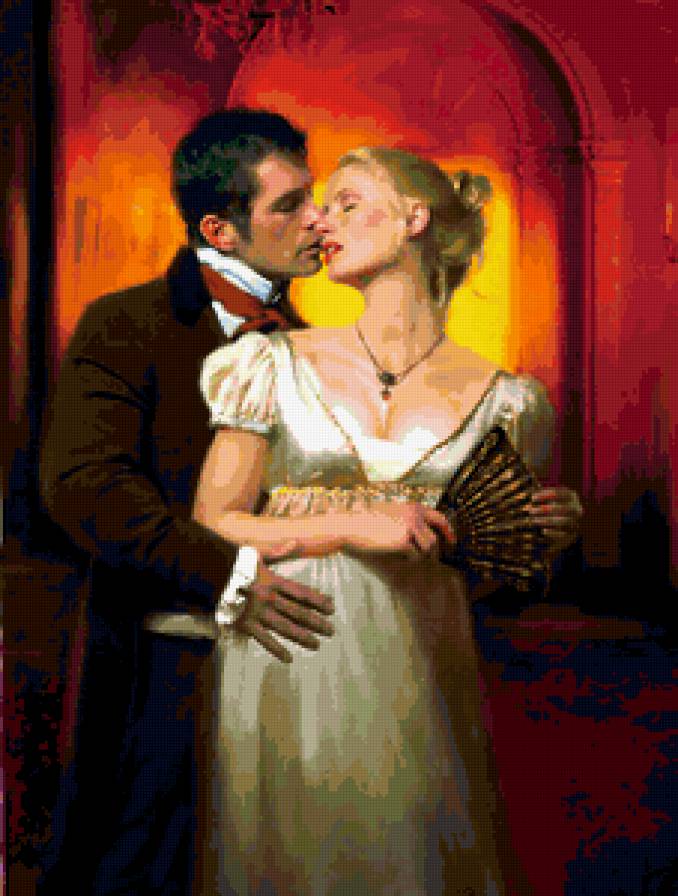 поцелуй - любовь, женщина, мужчина - предпросмотр