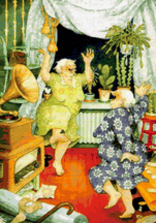 Веселые старушки - предпросмотр