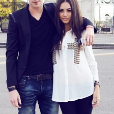 Схема вышивки «Диана и Стас»