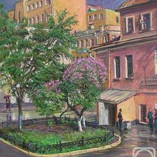 Сирень на Пятницкой.Лукьянов В.