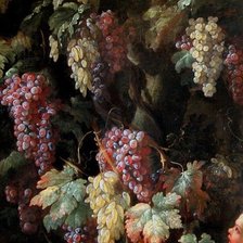 Схема вышивки «Виноградные гроздья»