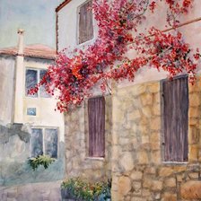 Схема вышивки «Турецкая улочка»