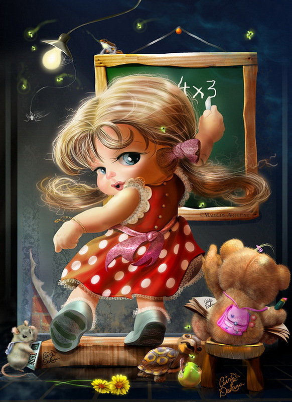 учительница - сказки - оригинал