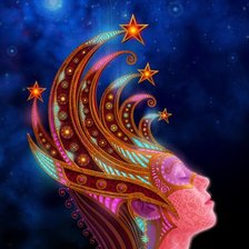 Схема вышивки «звезда»