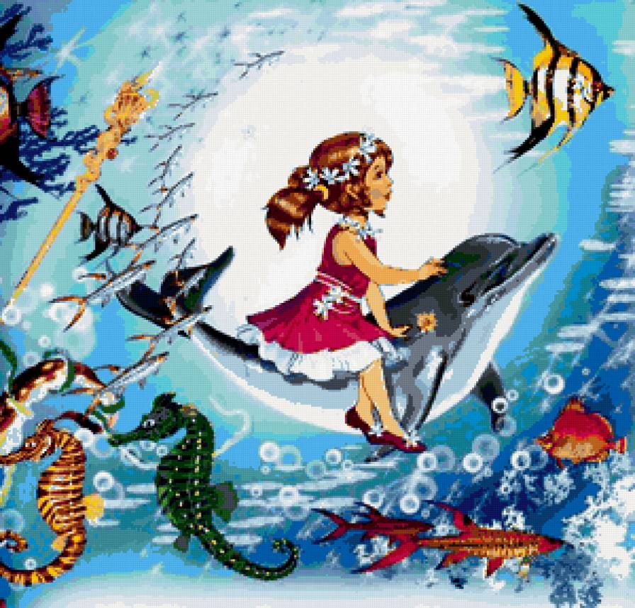 дельфин - сказки - предпросмотр