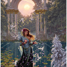 Схема вышивки «Джонатан Эрла Баузера»