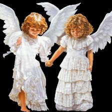 Схема вышивки «ангел»