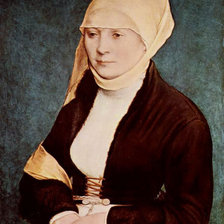 Схема вышивки «Гольбен Ганс. Женский портрет.»