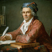 Схема вышивки «Давид Жак Луи. Доктор Альфонс Леруа.»