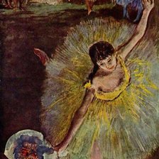 Схема вышивки «Дега Андре.Финал арабеск.»