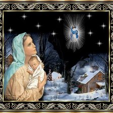 Схема вышивки «Рождество»