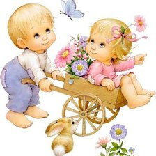 Схема вышивки «детское»