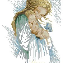 Схема вышивки «мамина любовь»