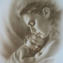 Схема вышивки «Материнство»