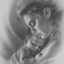 Схема вышивки «Материнство»