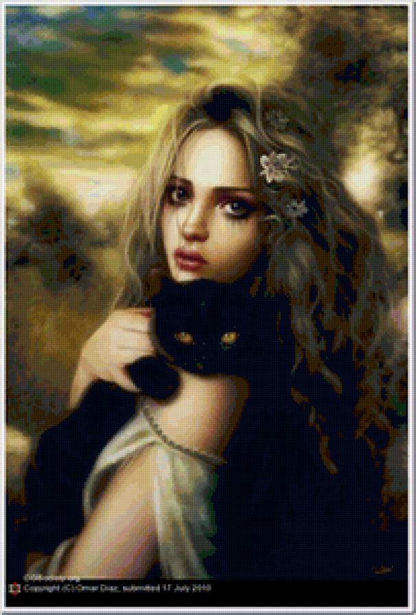 ведьмочка - девушка, женщина - предпросмотр