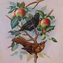 Схема вышивки «ДИПТИХ   "Две мелодии"»