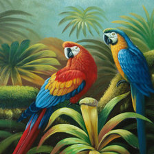 Схема вышивки «ДИПТИХ   "Две мелодии"»