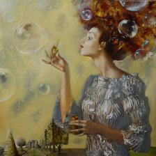 Схема вышивки «мыльные пузыри»