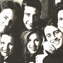 Схема вышивки «Friends»