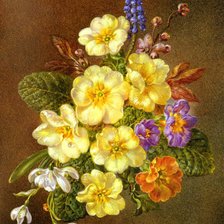 Схема вышивки «букет»