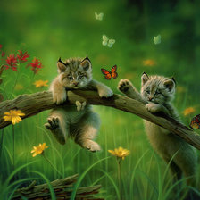 Схема вышивки «серия "животные"»