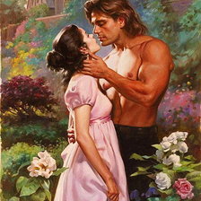 Схема вышивки «влюбленные»