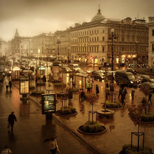 Схема вышивки «Питер»