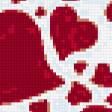 Предпросмотр схемы вышивки «валентинка» (№215183)