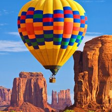 Схема вышивки «На большом воздушном шаре.....»